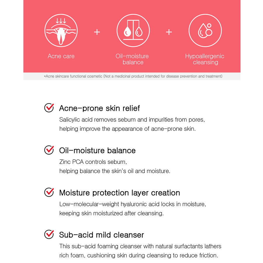 ZEROID Pimprove Foaming Cleanser