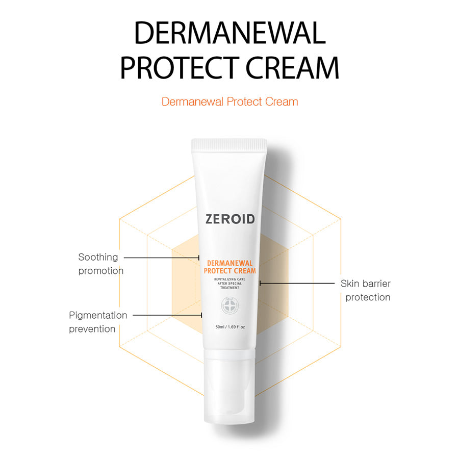 ZEROID Dermanewal Protect Cream