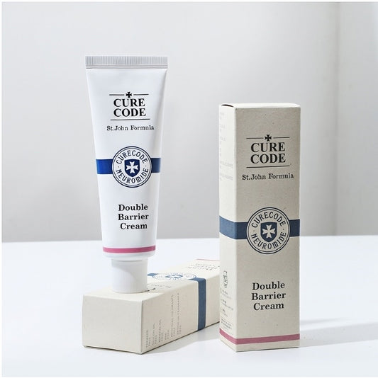 Skin barrier cream that helps soothe and moisturise skin by reinforcing and strengthening a weakened skin barrier